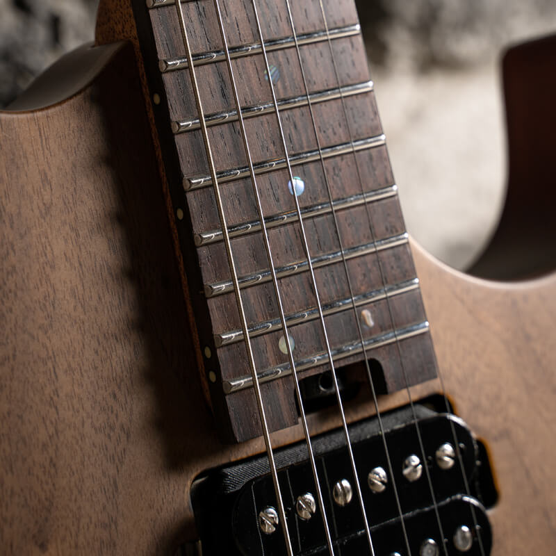 cort g g300 raw electric guitar feature 2