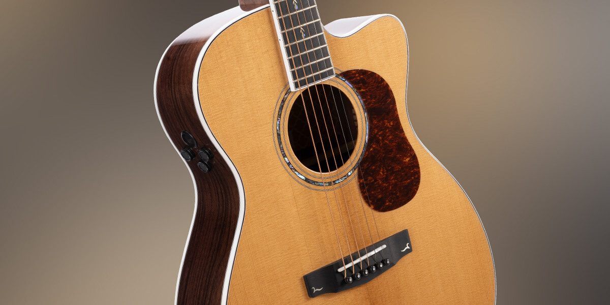 cort gold gold oc8 guitarra eléctrica acústica hero mobile
