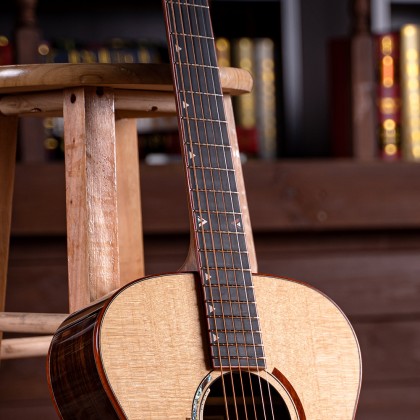 cort masterpiece abstract delta guitarra eléctrica acústica diapasón de ébano