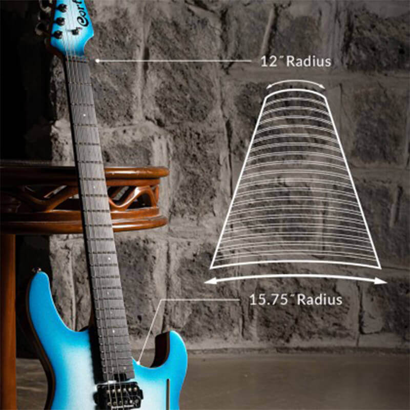 cort g g300 glam electric guitar feature 4