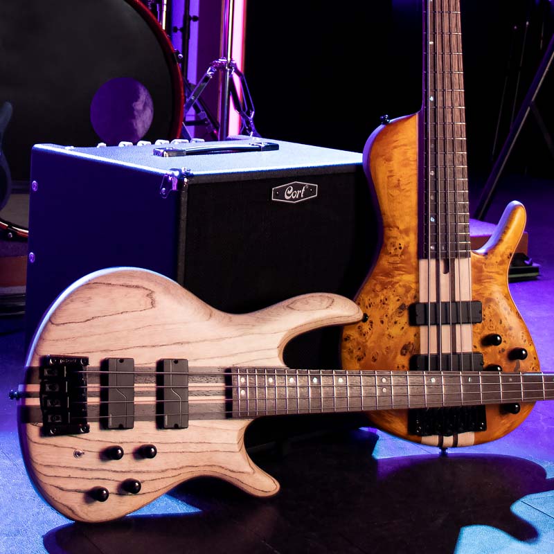 cort guitars about basses