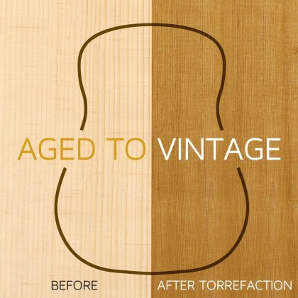 cort gold oc6 bocote acoustic electric guitar feature 1