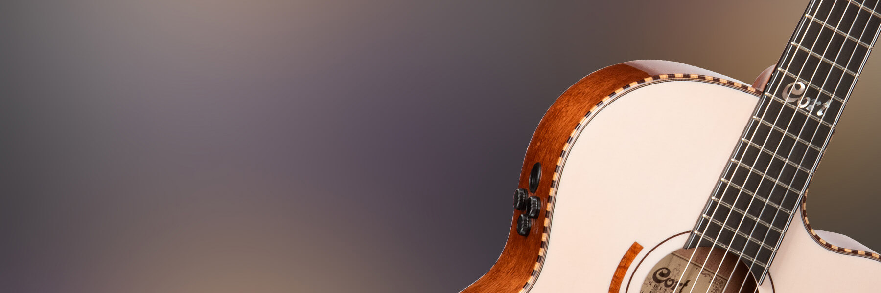 cort masterpiece solencanto guitarra eléctrica acústica key feature 3