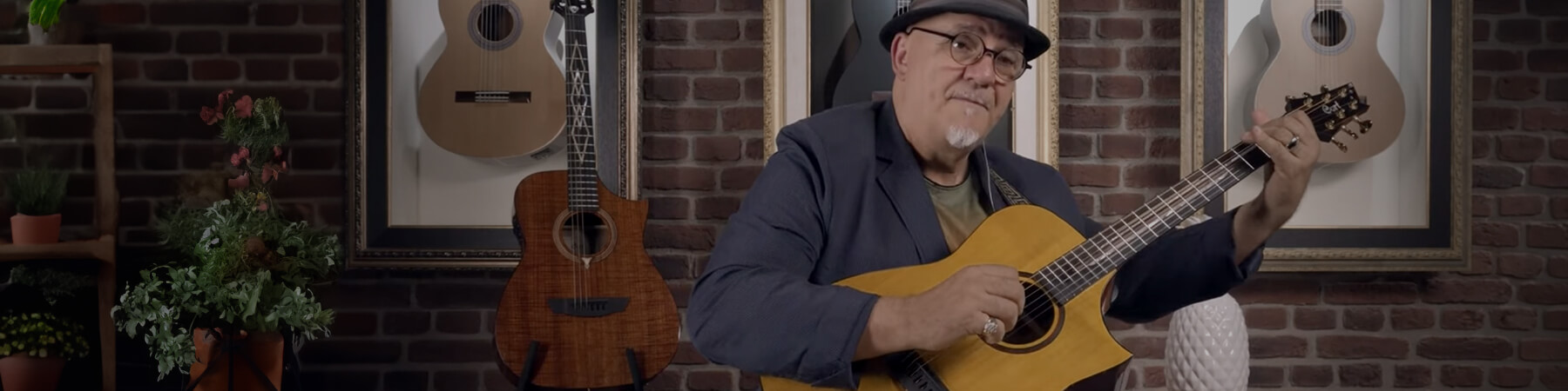 cort acoustic guitar frank gambale luxe series hero 3