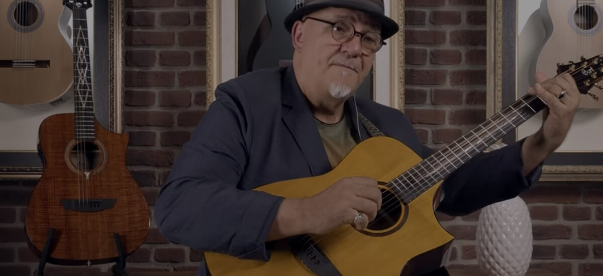 cort acoustic guitar frank gambale luxe series hero mobile 3