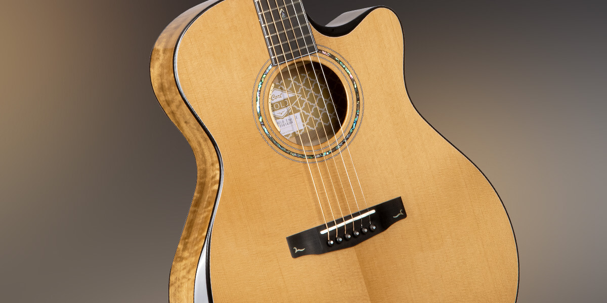 Cort Gold Edge Acoustic-Electric Guitar Hero Mobile