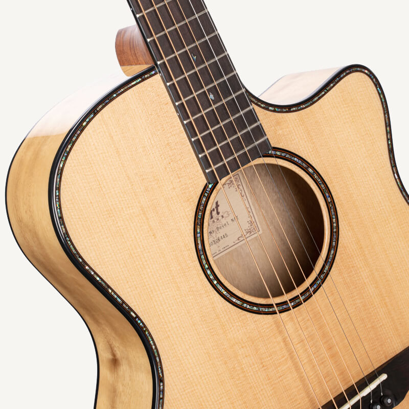 Cort Grand Regal GA My Bevel Guitare électrique acoustique Caractéristique 4