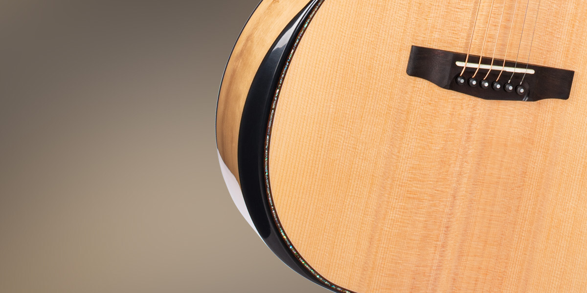 Cort Grand Regal GA My Bevel Guitare électrique acoustique Key Caractéristique 3 Mobile