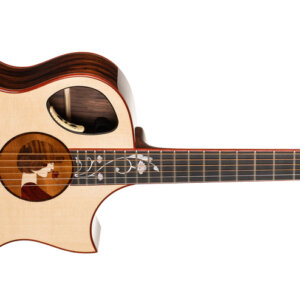 Cort Masterpiece Roselyn Redux Guitare électrique acoustique Horiz