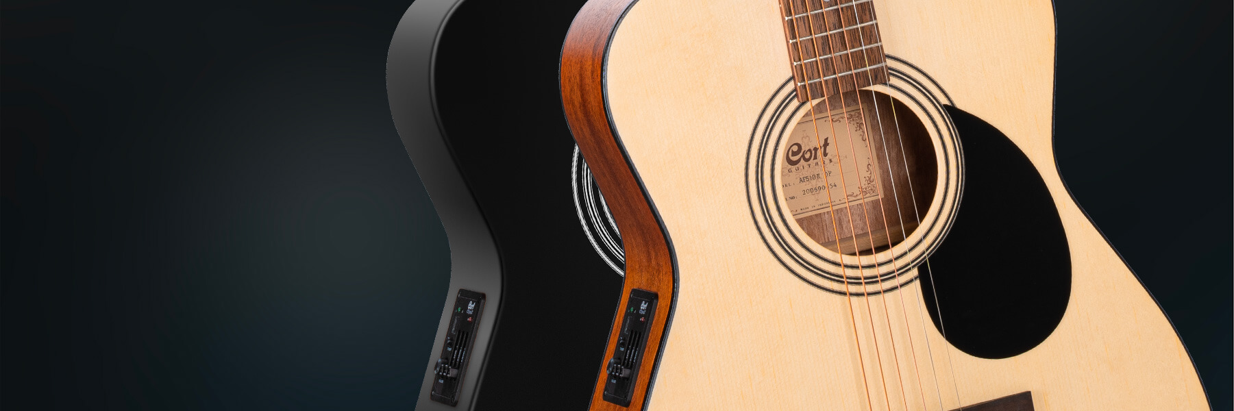 cort standard af510e acoustic guitar hero