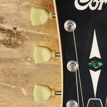 cort hollow body yorktown bv electric guitar feature 3