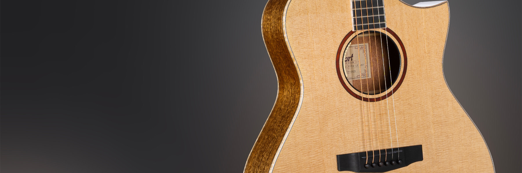 cort limited edition little forest angel acoustic guitar hero