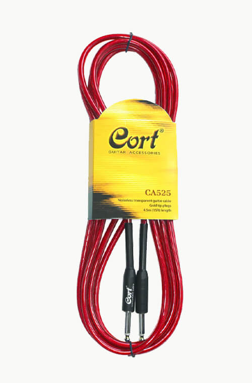 Noiseless Gitarrenkabel – 15 ft(4.5m), transparent