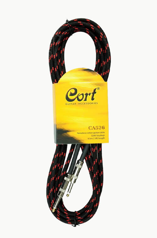 Noiseless Gitarrenkabel mit Cotton‑Ummantelung – 15 ft(4.5m)