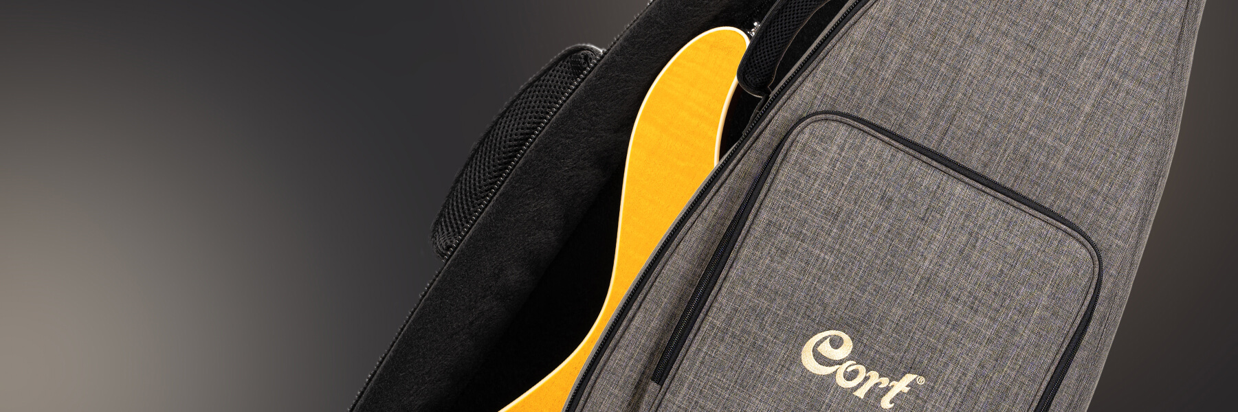 Cort Gig Bags Premium E-Gitarre weiche Seite Tasche Zubehör Held