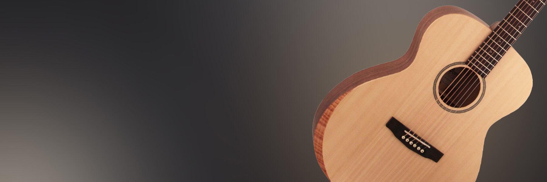 cort luce bevel cut acoustic guitar hero