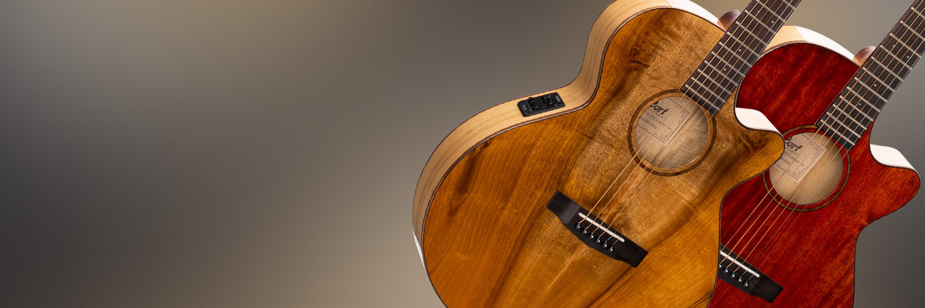 Cort SFX Myrtlewood Akustische E-Gitarre Hero