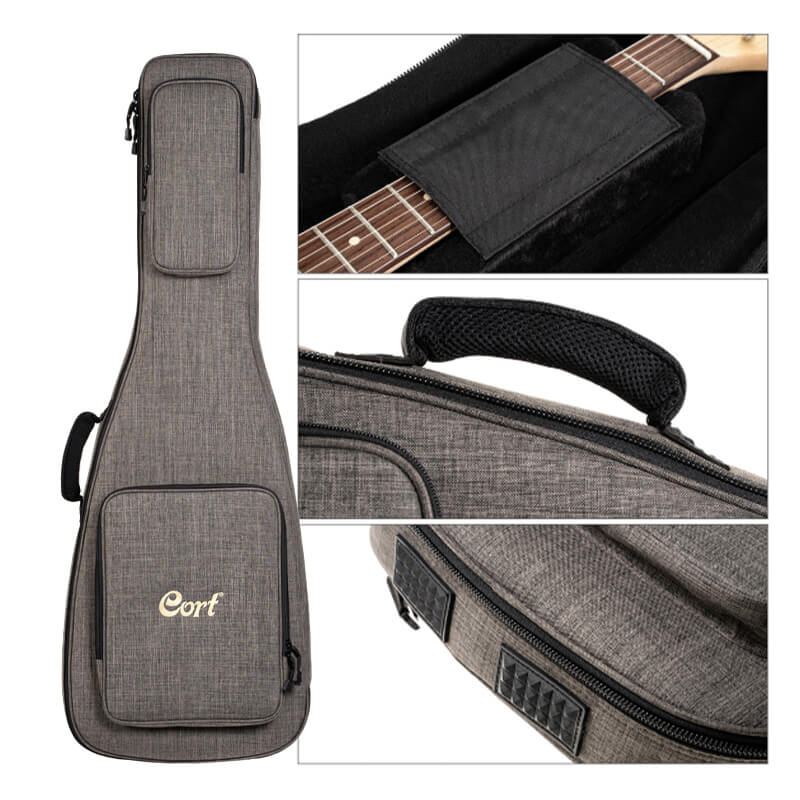 Casing Soft-Side Premium untuk gitar Cort KX700 TT