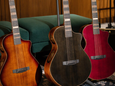 Cort Modern Series guitars, Modern Burst, Modern Black, Modern Burgundy